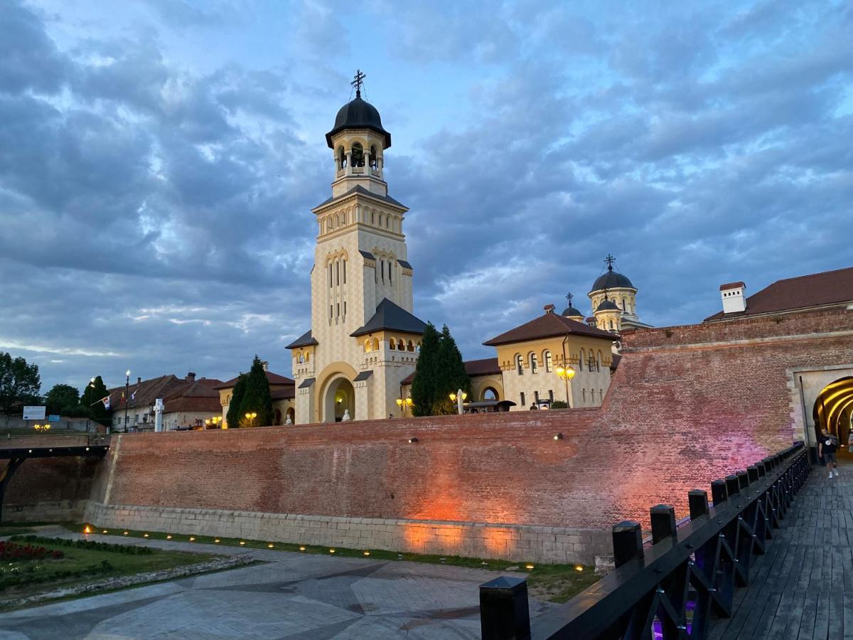 Studio Panoramic With Balcony And Parcul Unirii View Alba Iulia Eksteriør billede